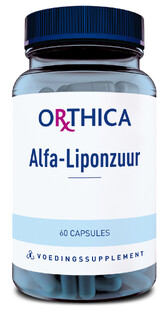 Orthica Alfa-Liponzuur Capsules 60CP 