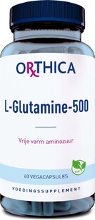 Orthica L-Glutamine-500 Capsules 60CP 