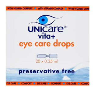 Unicare Vita Eye Care Drops Ampullen 20 x 0.35ml 20ST 