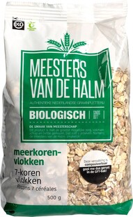 De Halm 7-Korenvlokken Biologisch 500GR 