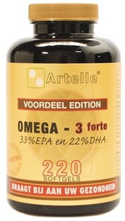 Artelle Omega 3 Forte Softgels 220CP 