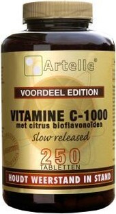 Artelle Vitamine C1000 Bioflavonoiden Tabletten 250st* 250TB 