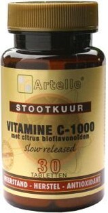 Artelle Vitamine C Stootkuur Tabletten 30st  * 30TB 