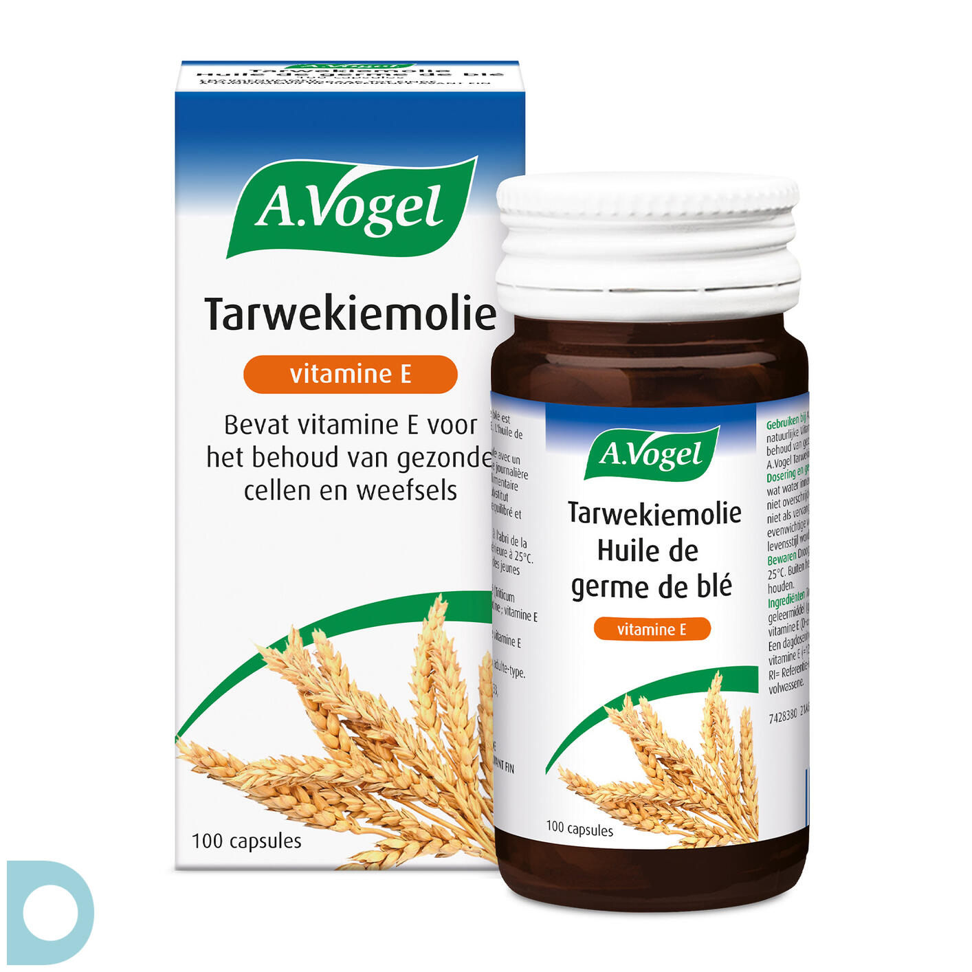ego verontschuldiging Product A.Vogel Tarwekiemolie + Vitamine E Capsules 100st