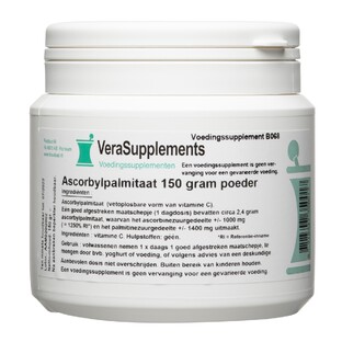 VeraSupplements Ascorbylpalmitaat Poeder 150GR 