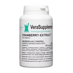 VeraSupplements Cranberry Extract Tabletten 100TB 