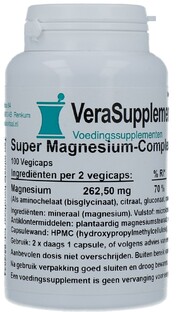 VeraSupplements Super Magnesium Complex Capsules 100VCP 