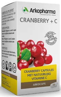 Arkocaps Cranberry + C Capsules 45CP 