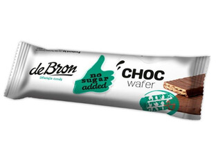 de Bron Choc Wafer Suikervrij 40GR 