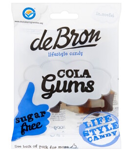 de Bron Suikervrije Cola Gums 100GR 