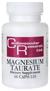 Cardiovascular Research Cardivascular Research Magnesium Tauraat 125mg Capsules 60CP 