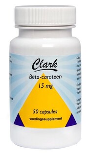 Clark Beta-Caroteen Capsules 50CP 