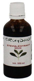 Cruydhof Stevia Extract Bruin 500ML 