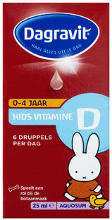 Dagravit Kids Vitamine D Aquosum Druppels 25ML 