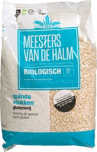 De Halm Quinoavlokken Glutenvrij Biologisch 500GR 