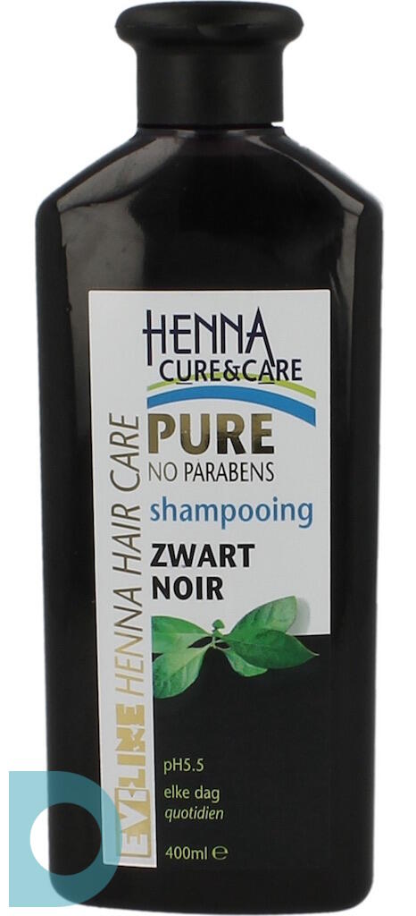 Afzonderlijk Knikken roekeloos Evi Line Henna Cure & Care Shampoo Zwart 400ML | voordelig online kopen |  De Online Drogist