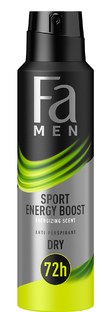 Fa Men Sport Energy Boost Antiperspirant Spray 150ML 