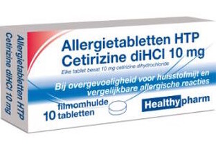 Healthypharm Cetirizine Tabletten 10ST 