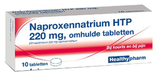 Healthypharm Naproxennatrium 220mg Tabletten 10TB 