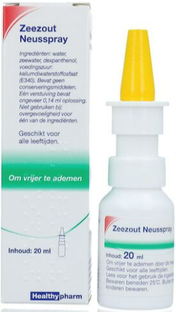 Healthypharm Zeezout Neusspray 20ML 