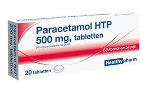 Healthypharm Paracetamol 500mg Tabletten 20TB 