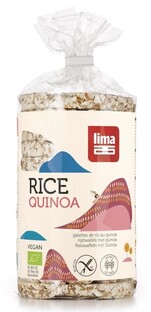 Lima Rijstwafels Quinoa 100GR 