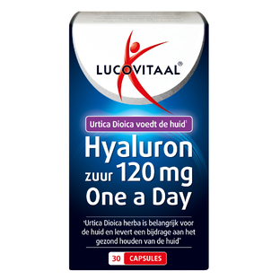 Lucovitaal Hyaluronzuur Droge Huid 120mg Capsules 30CP 