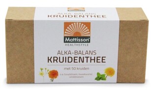 Mattisson HealthStyle AlkaBalans Kruidenthee 25ST 