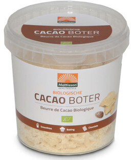 Mattisson HealthStyle Biologische Cacao Boter 300GR 