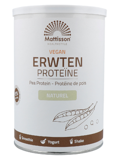 Mattisson HealthStyle Vegan Absolute Erwten Proteïne Poeder Naturel 350GR 