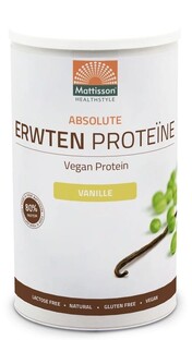 Mattisson HealthStyle Vegan Absolute Erwten Proteïne Poeder Vanille 350GR 