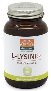 Mattisson HealthStyle L-Lysine+ met Vitamine C Capsules 90CP 