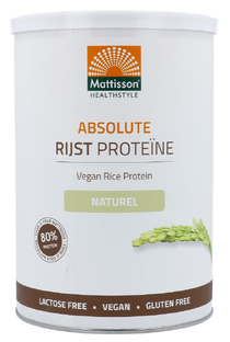 Mattisson HealthStyle Absolute Rijst Proteïne Poeder 400GR 