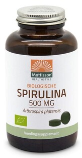 Mattisson HealthStyle Biologische Spirulina Tabletten 240TB 