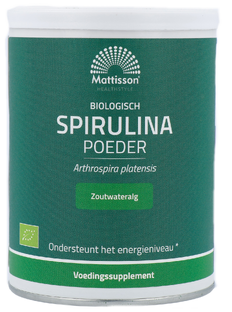 Mattisson HealthStyle Biologische Spirulina Poeder 125GR 