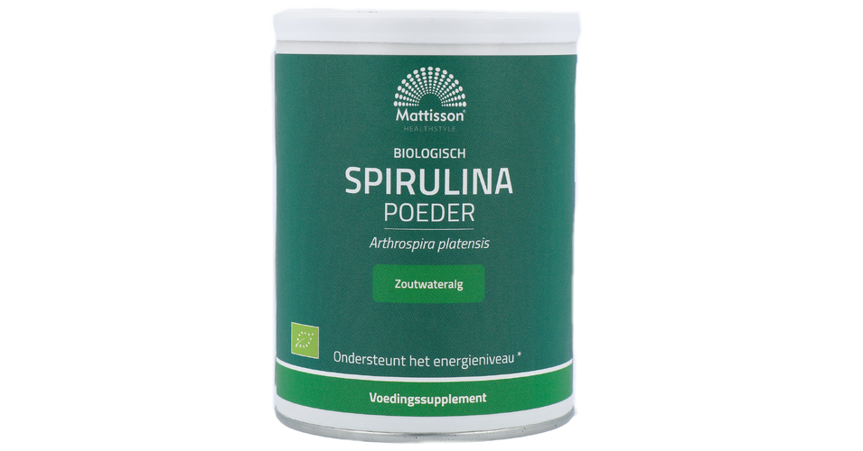 Mattisson Healthstyle Biologische Spirulina Poeder Gr