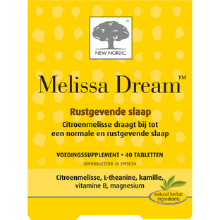 New Nordic Melissa Dream Rustgevende Slaap 40TB 