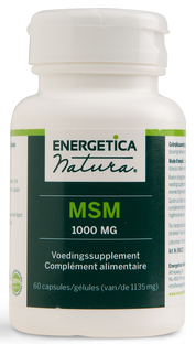 Energetica Natura MSM 1000mg Capsules 60CP 