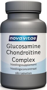 Nova Vitae Glucosamine Chondroïtine Complex Tabletten 180TB 