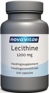 Nova Vitae Lecithine 1200mg 100CP 