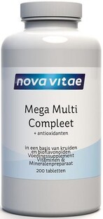 Nova Vitae Mega Multi Compleet Tabletten 200TB 