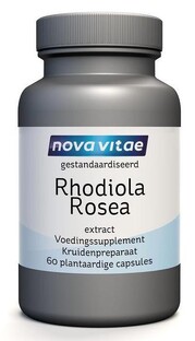 Nova Vitae Rhodiola Rosea Extract Capsules 60TB 