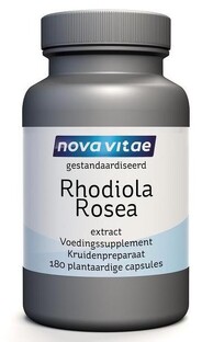 Nova Vitae Rhodiola Rosea Extract Capsules 180TB 