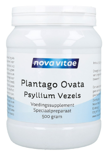 Nova Vitae Plantago Ovata Psyllium Vezels 500GR