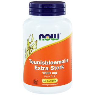 NOW Teunisbloemolie Extra Sterk Softgel 60ST 