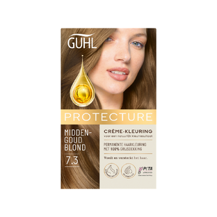 Guhl Protecture Crème-Kleuring 7.3 Middengoudblond 150ML 