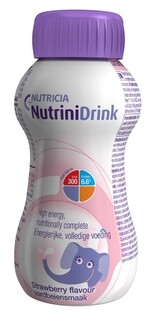 Nutricia NutriniDrink Aardbei 200ML 