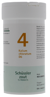 Pfluger Celzout 04 Kalium Chloratum D6 Tabletten 400TB 