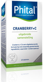 Phital Cranberry+c Tabletten 60TB 