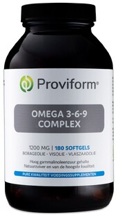 Proviform Omega 3-6-9 Complex 1200mg 180SG 